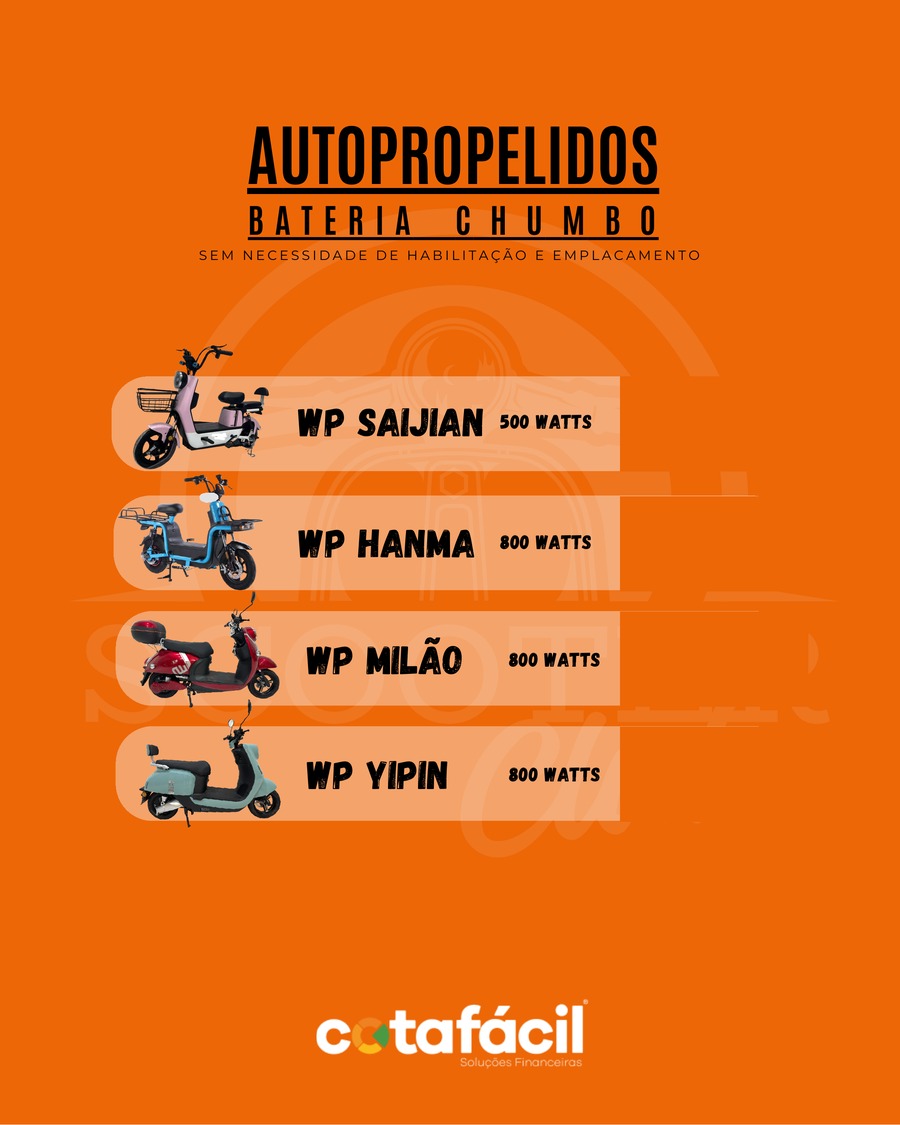 Autopropelidos Bateria Chumbo