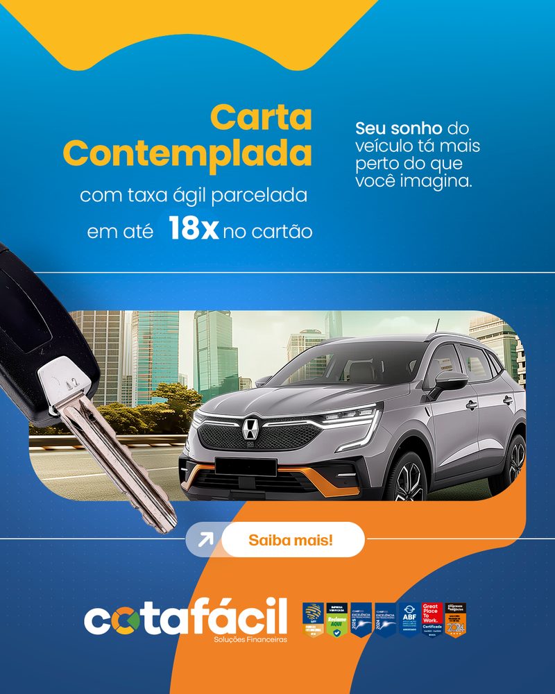 Carta Contemplada Veículo